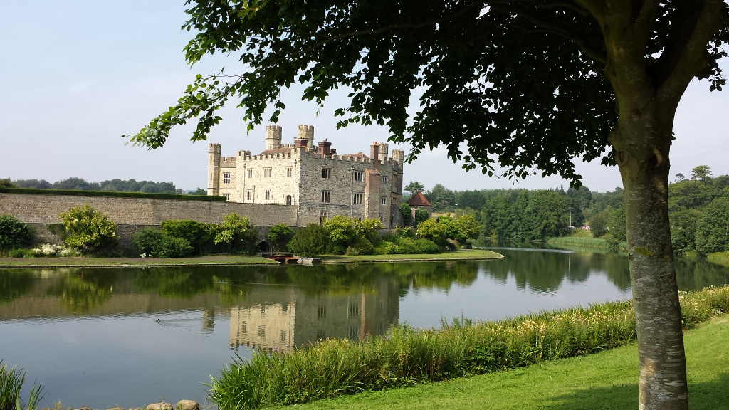 Leeds castle in Kent